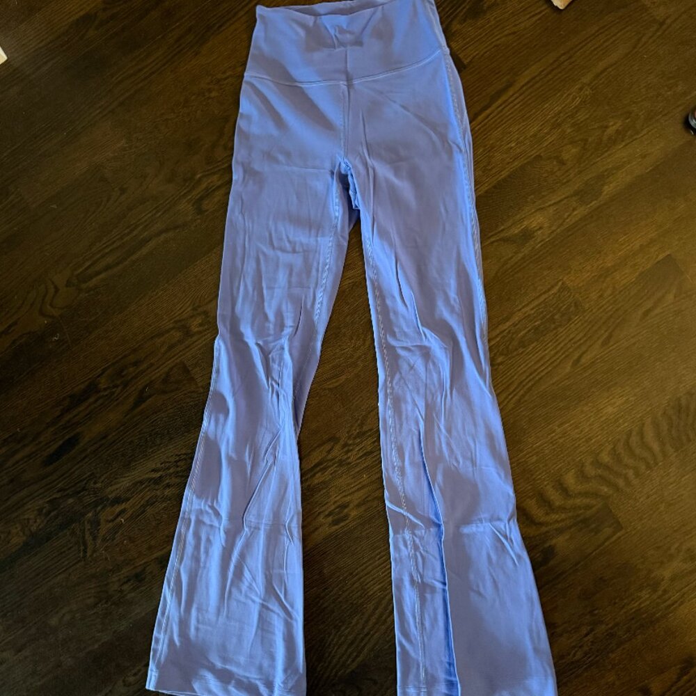 Lululemon Blue Flare Leggings | Size 4